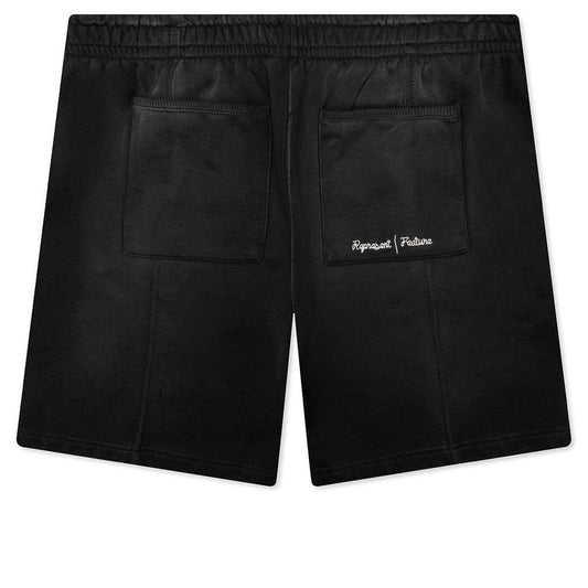 Feature x Represent Sweat Shorts - Stained Black