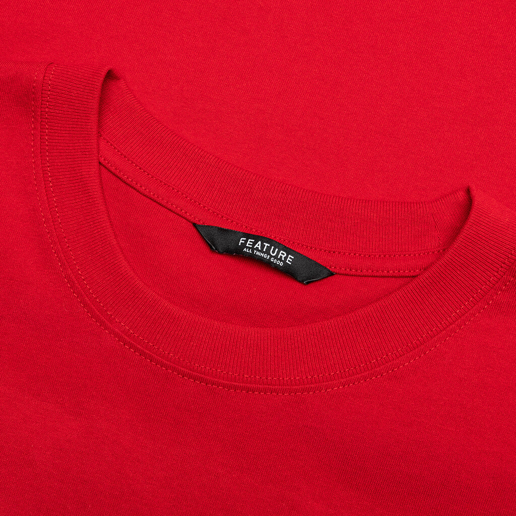 Feature x UNLV Chrome Rebels Tee - Red
