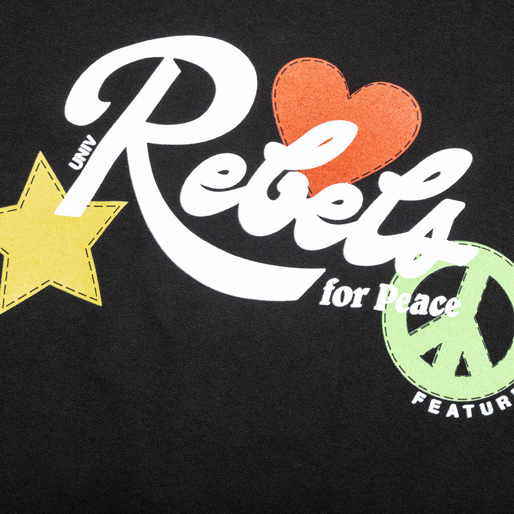 Feature x UNLV Rebel For Peace Tee - Black