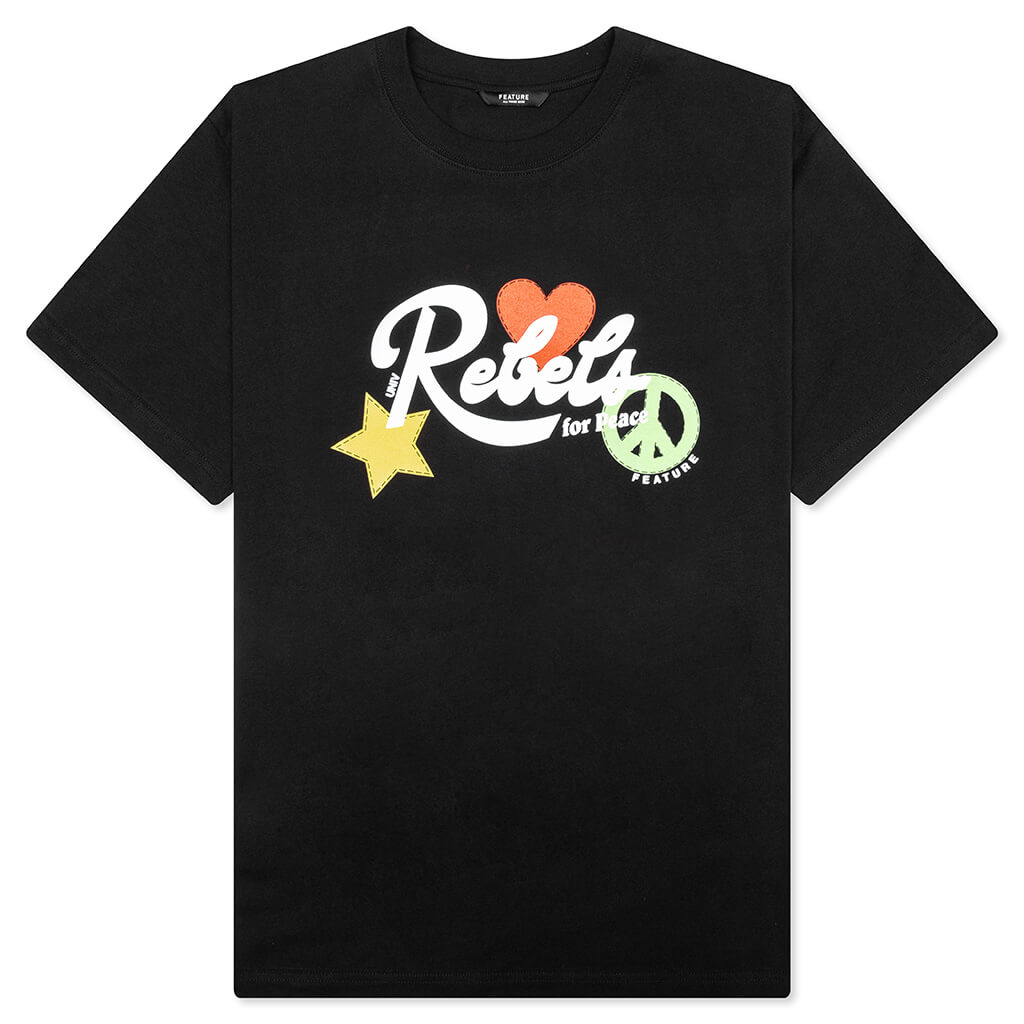 Feature x UNLV Rebel For Peace Tee - Black