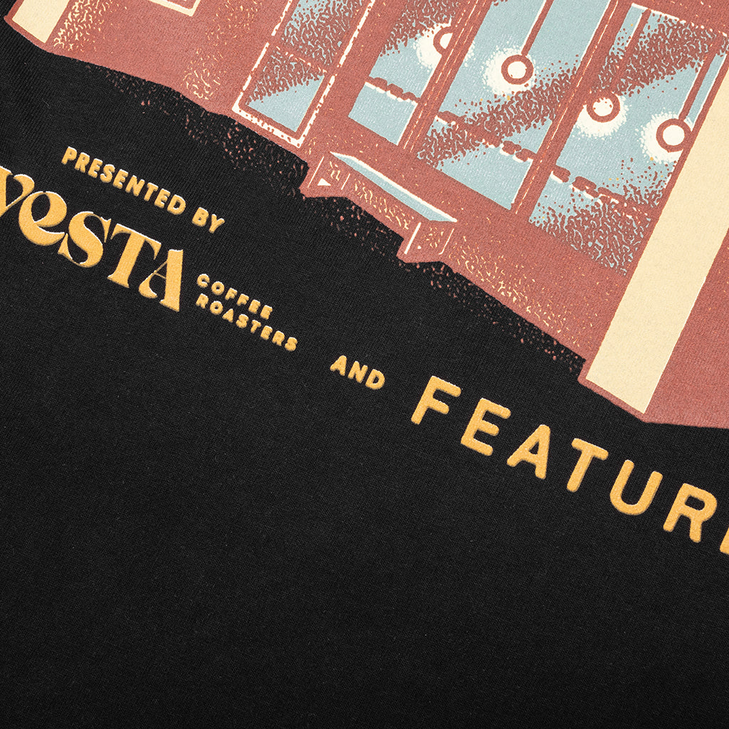 Feature x Vesta Coffee House Tee - Black