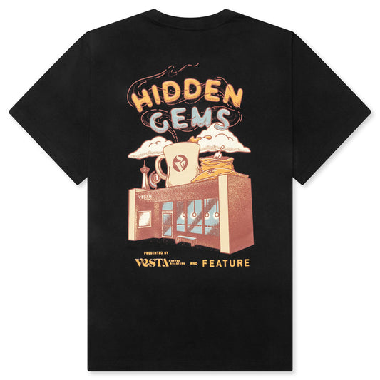 Feature x Vesta Coffee House Tee - Black