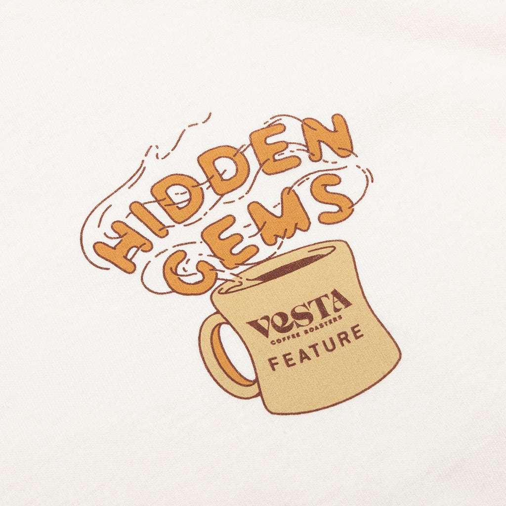 Feature x Vesta Coffee House Tee - Cannoli Cream