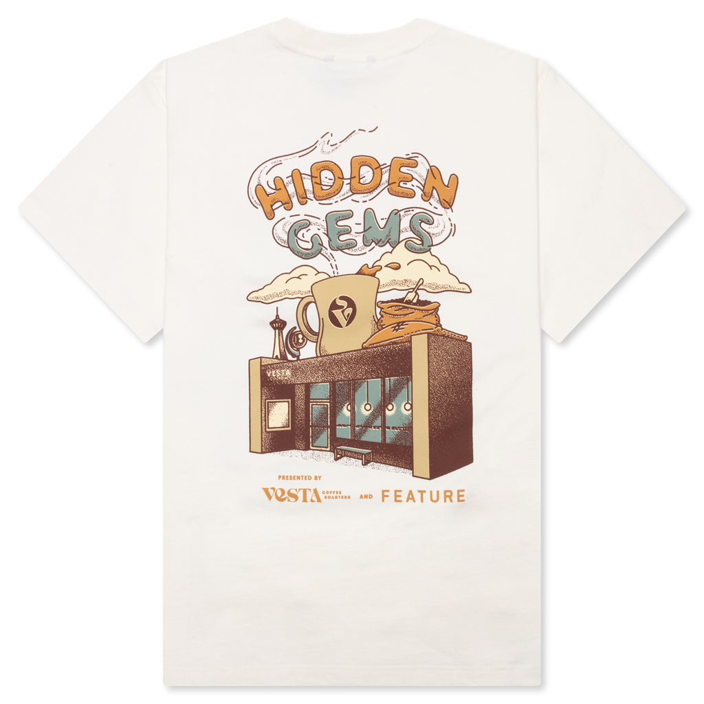 Feature x Vesta Coffee House Tee - Cannoli Cream