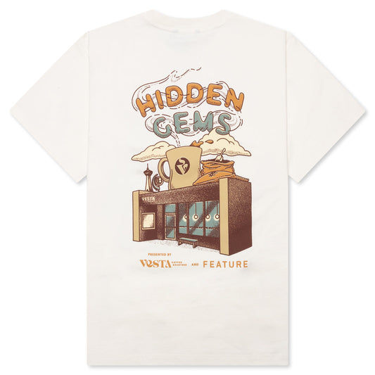 Feature x Vesta Coffee House Tee - Cannoli Cream
