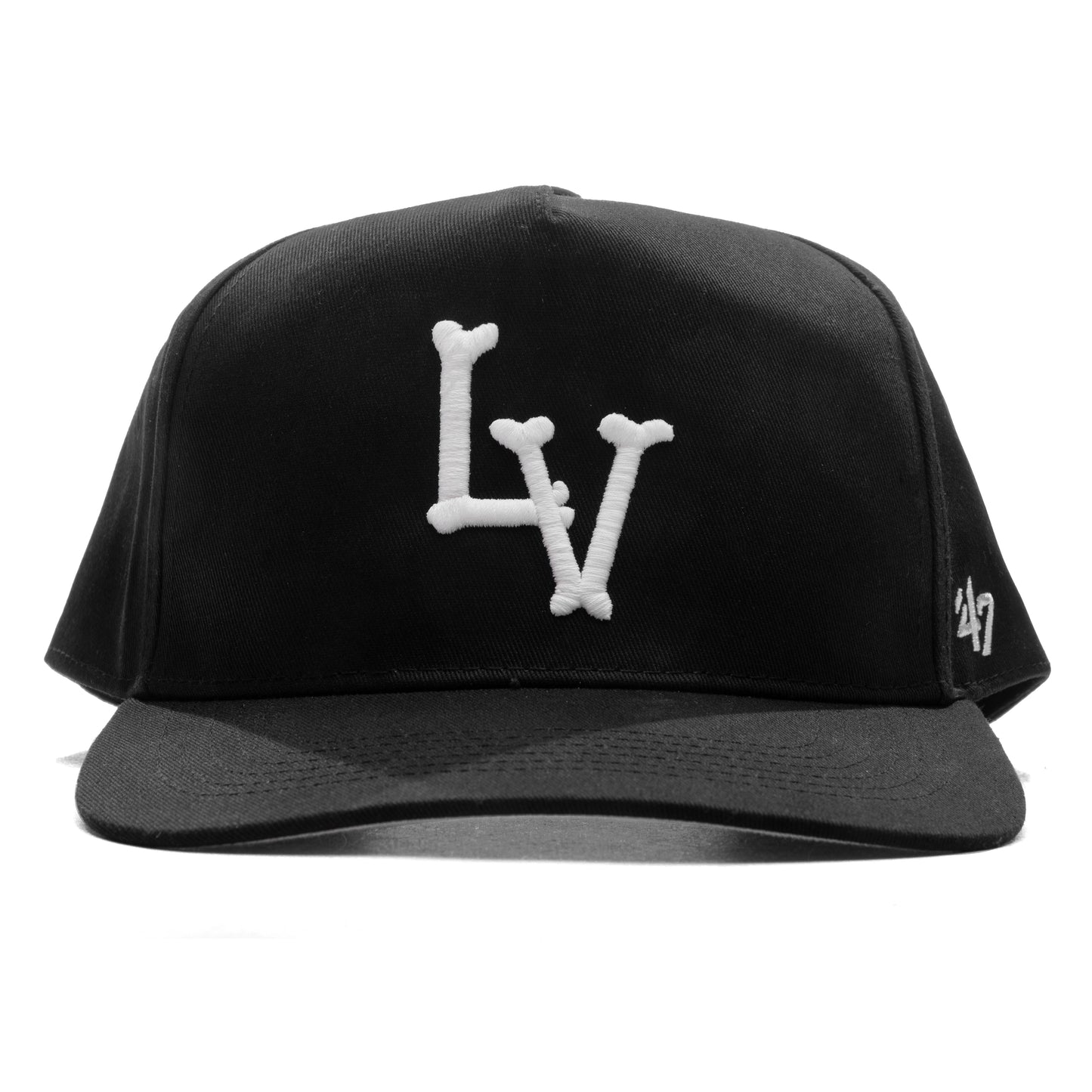 FEATURE x '47 Brand 'LV' Bones - Black/Glow
