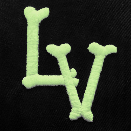 FEATURE x '47 Brand 'LV' Bones - Black/Glow