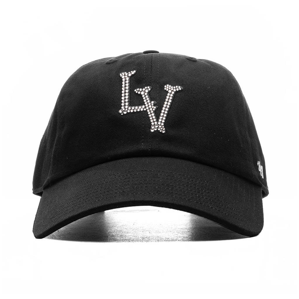 FEATURE x '47 Brand x Swarovski 'LV' Bones - Black