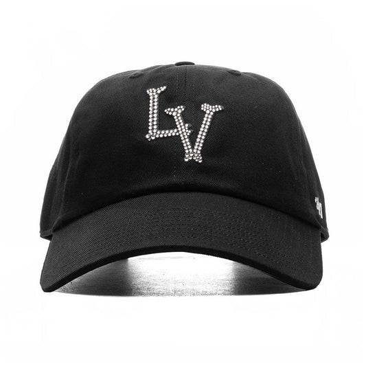 FEATURE x '47 Brand x Swarovski 'LV' Bones - Black