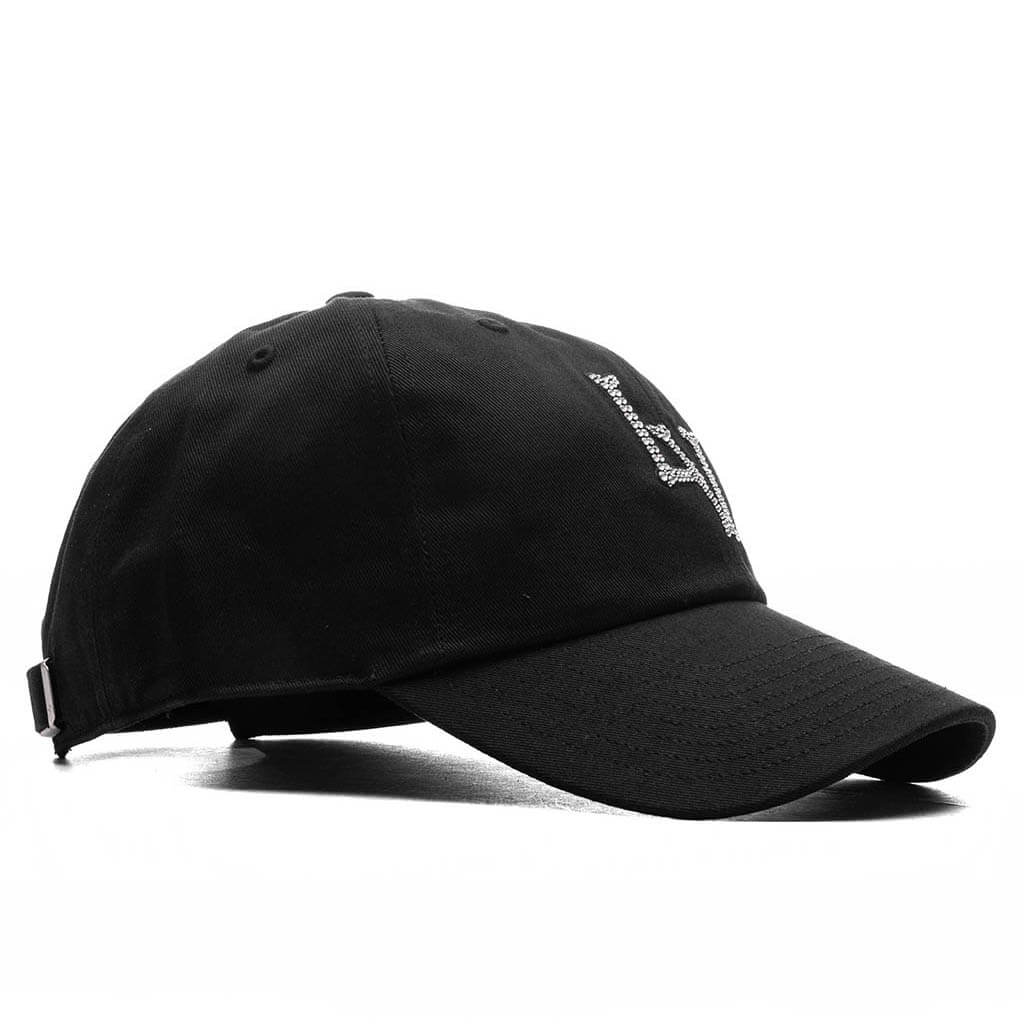 FEATURE x '47 Brand x Swarovski 'LV' Bones - Black