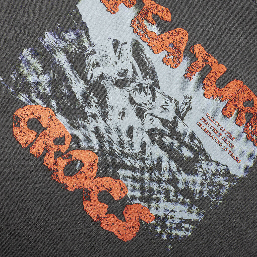 FEATURE x Crocs Valley of Crocs Tee - Pigment Black