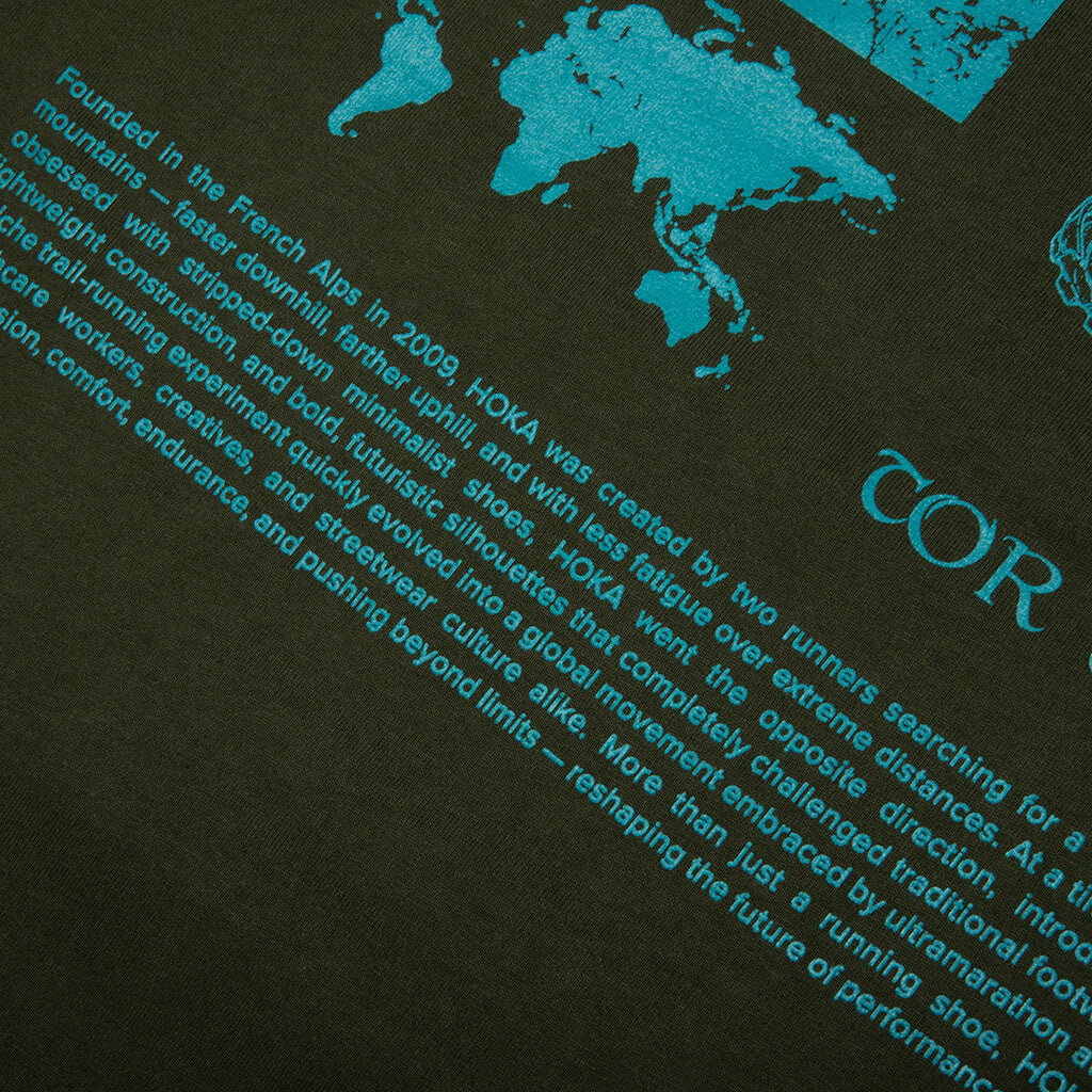 FEATURE x HOKA Tor Summit Tee - Rosin