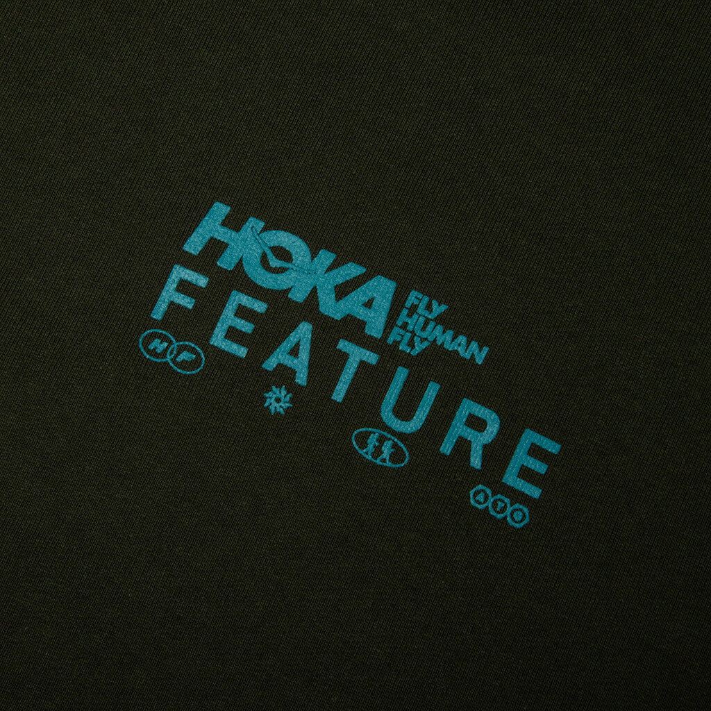 FEATURE x HOKA Tor Summit Tee - Rosin
