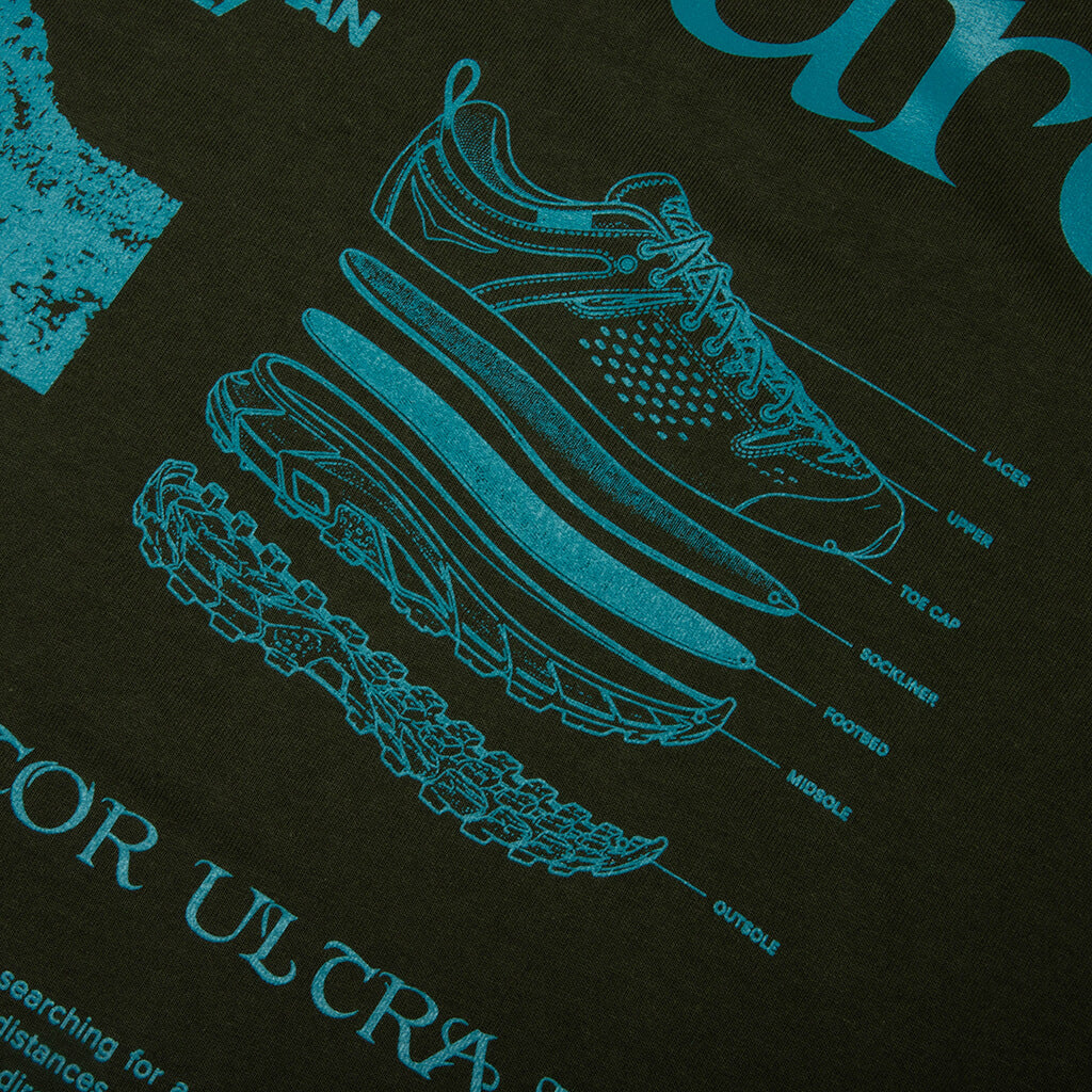 FEATURE x HOKA Tor Summit Tee - Rosin