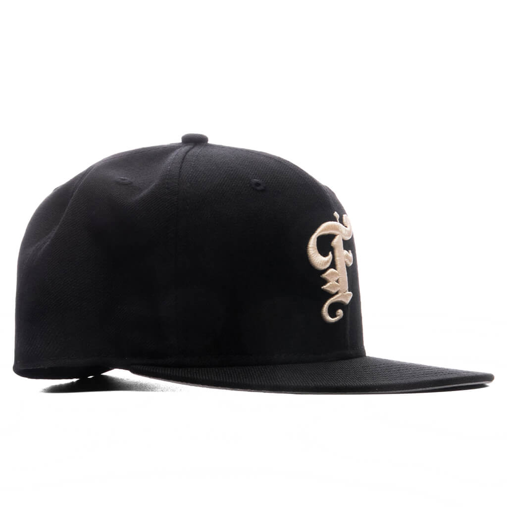 FEATURE x New Era 59FIFTY Fitted Wool - Black/Wool Ivory