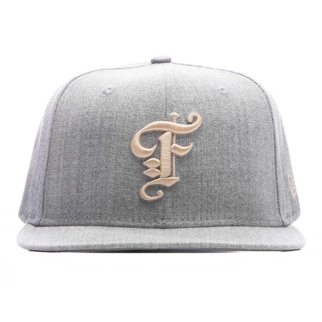 FEATURE x New Era 59FIFTY Fitted Wool - Heather Gray/Wool Ivory