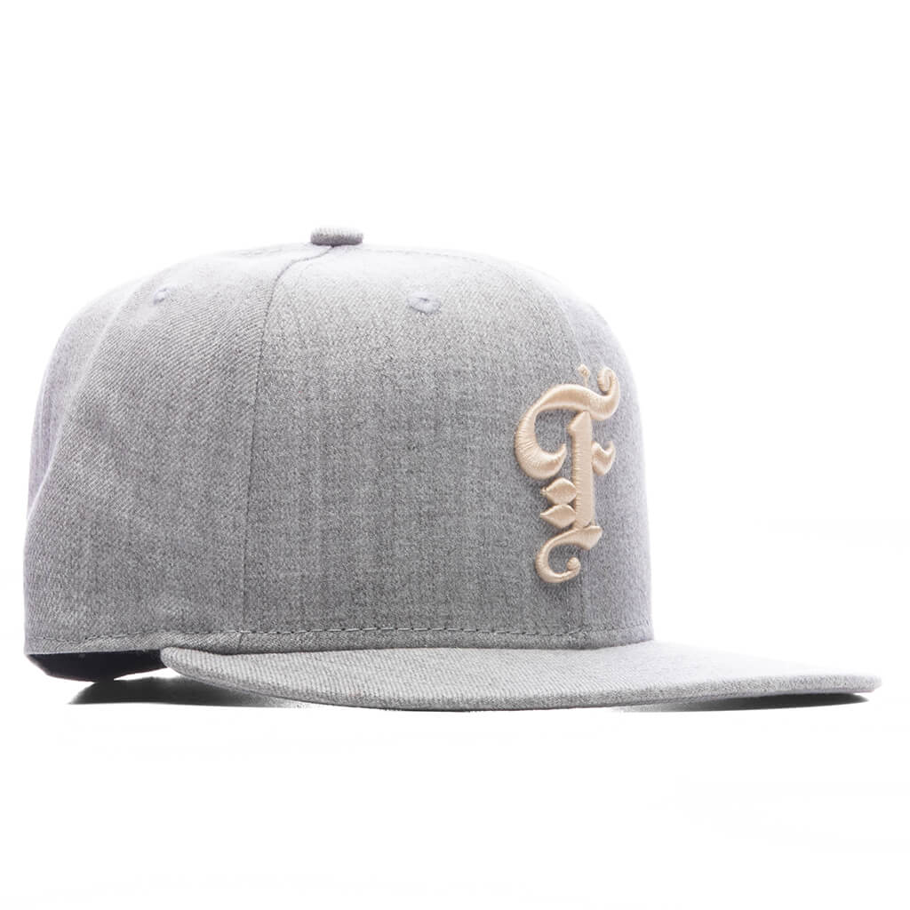 FEATURE x New Era 59FIFTY Fitted Wool - Heather Gray/Wool Ivory