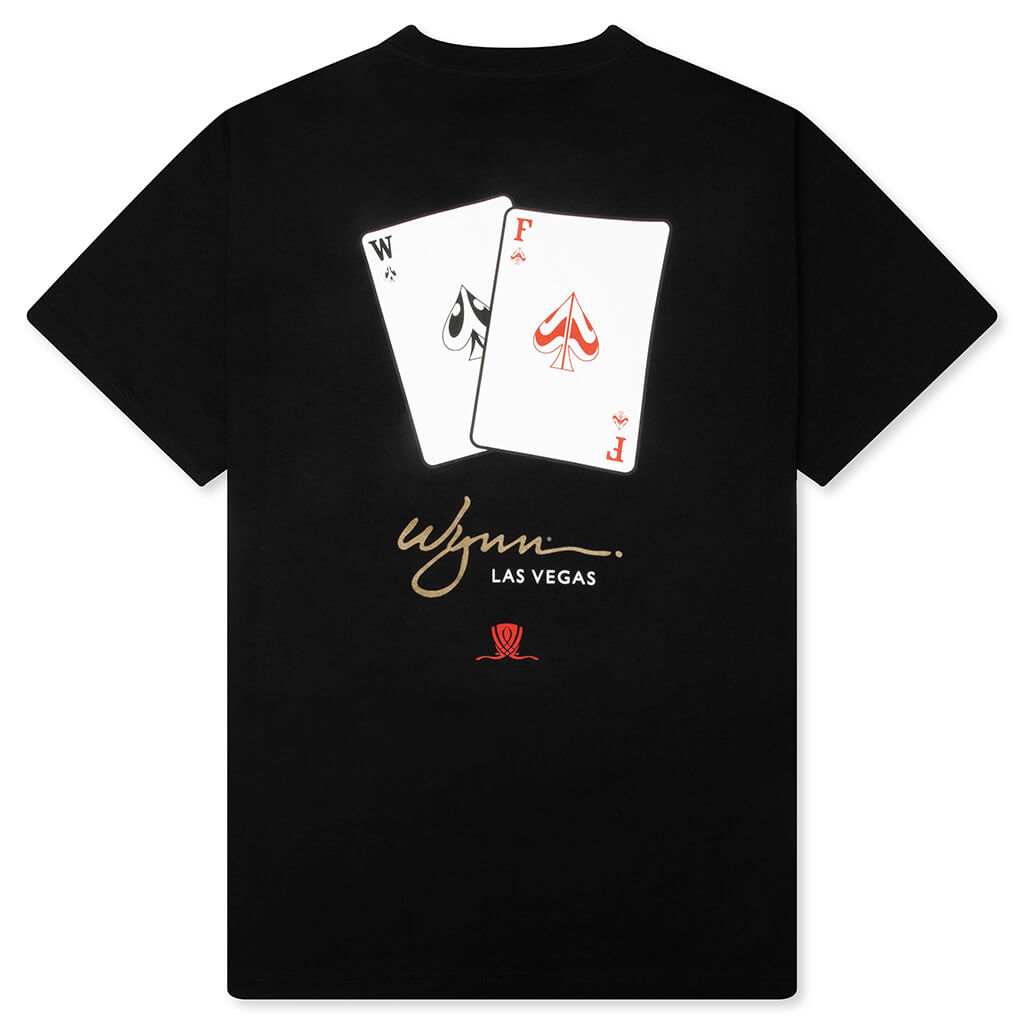 FEATURE x Wynn Cards Tee - Black