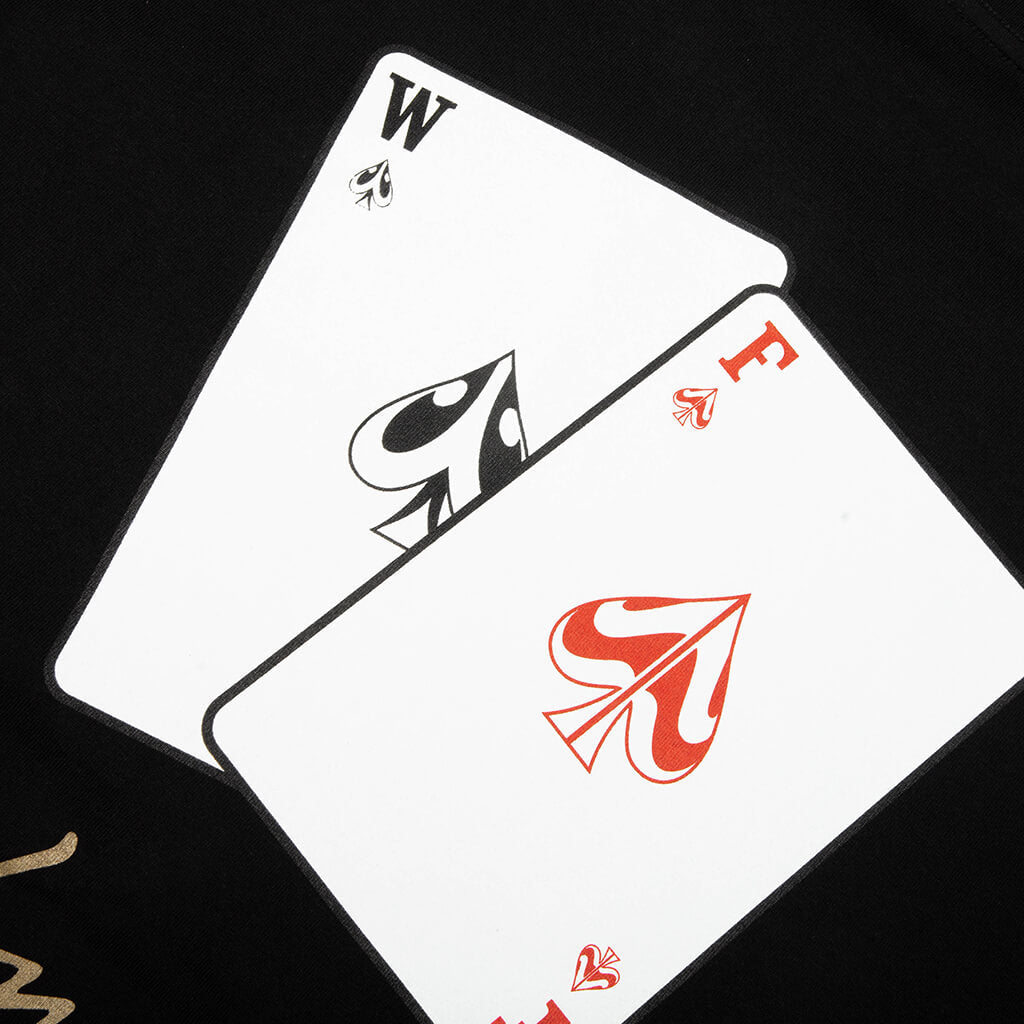 FEATURE x Wynn Cards Tee - Black