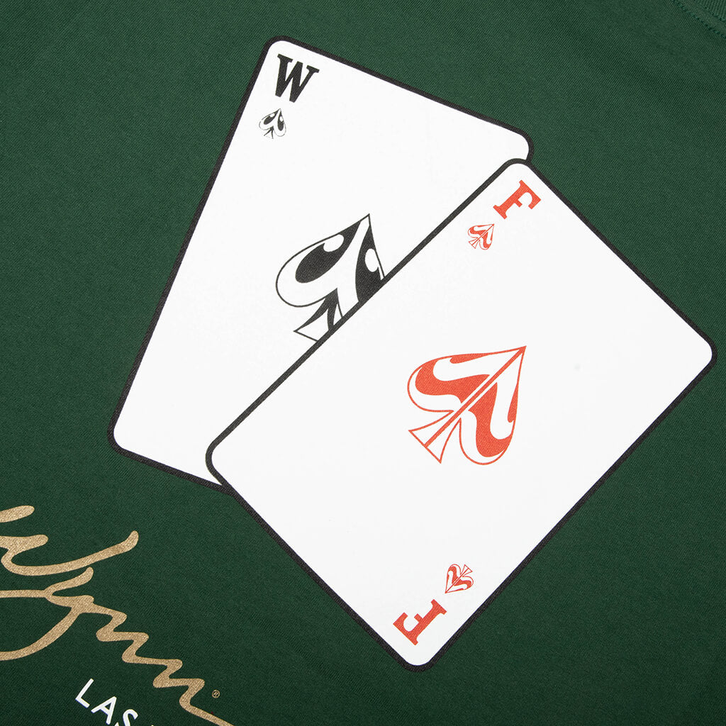 FEATURE x Wynn Cards Tee - Dark Green
