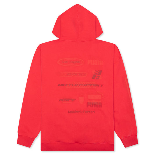 Ferrari Race Desert Sun Las Vegas Hoodie - Rosso Corsa
