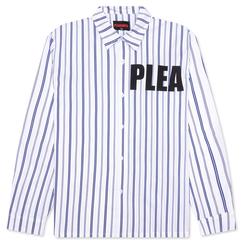 Fetch Button Down - White