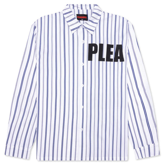 Fetch Button Down - White