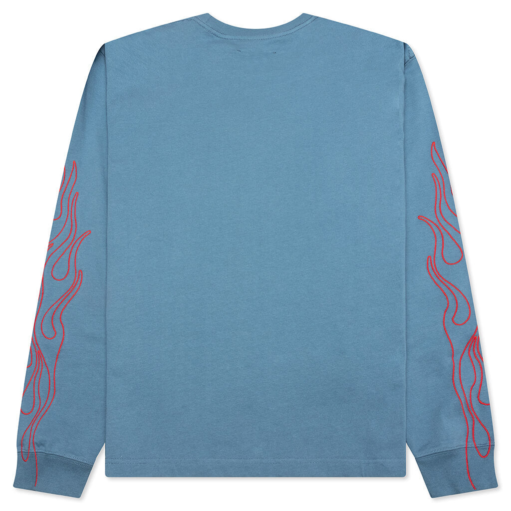 Fiery Heavyweight Longsleeve - Slate