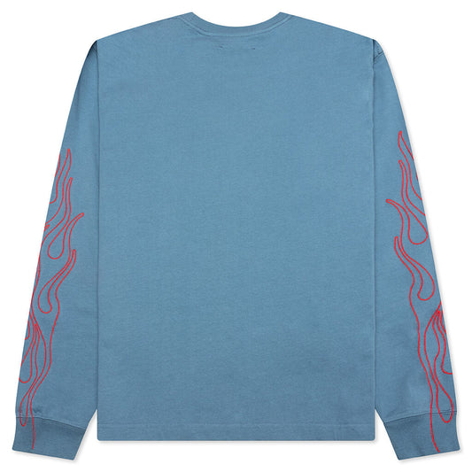 Fiery Heavyweight Longsleeve - Slate