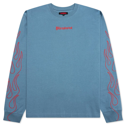 Fiery Heavyweight Longsleeve - Slate