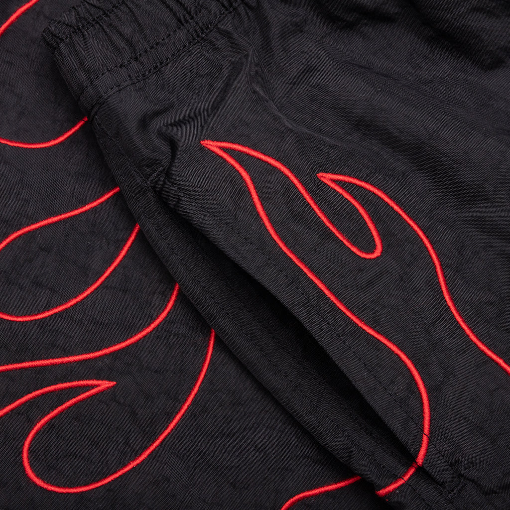 Fiery Running Shorts - Black