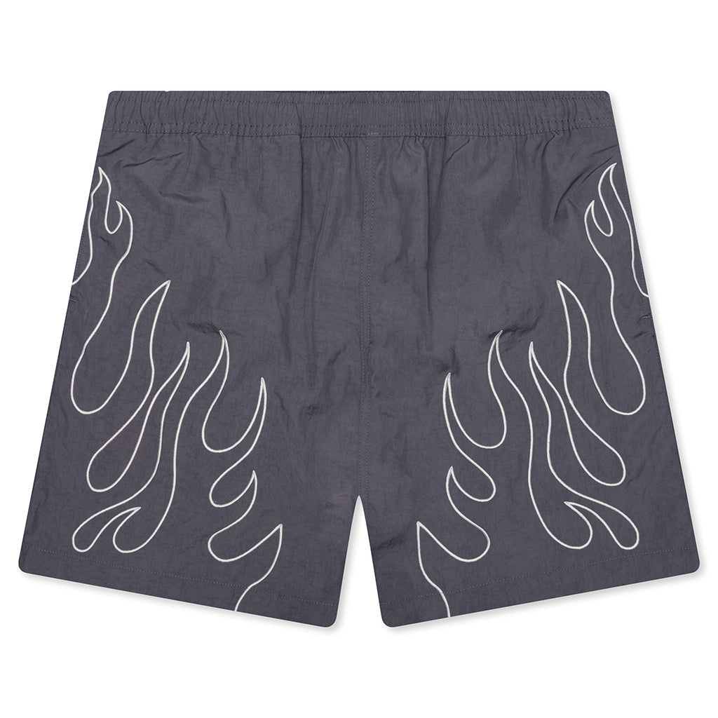 Fiery Running Shorts - Grey