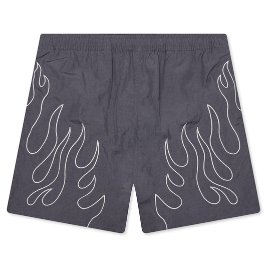 Fiery Running Shorts - Grey