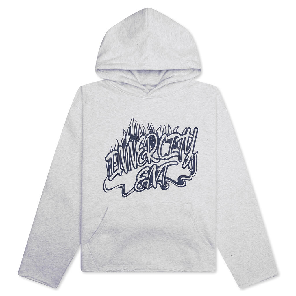 Fire Hoodie - Ash Heather