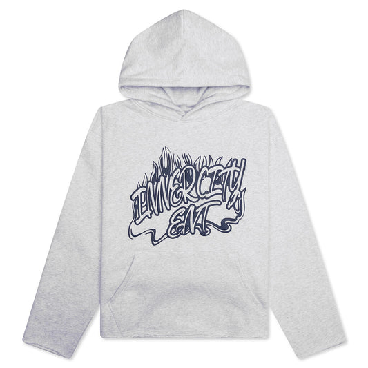Fire Hoodie - Ash Heather