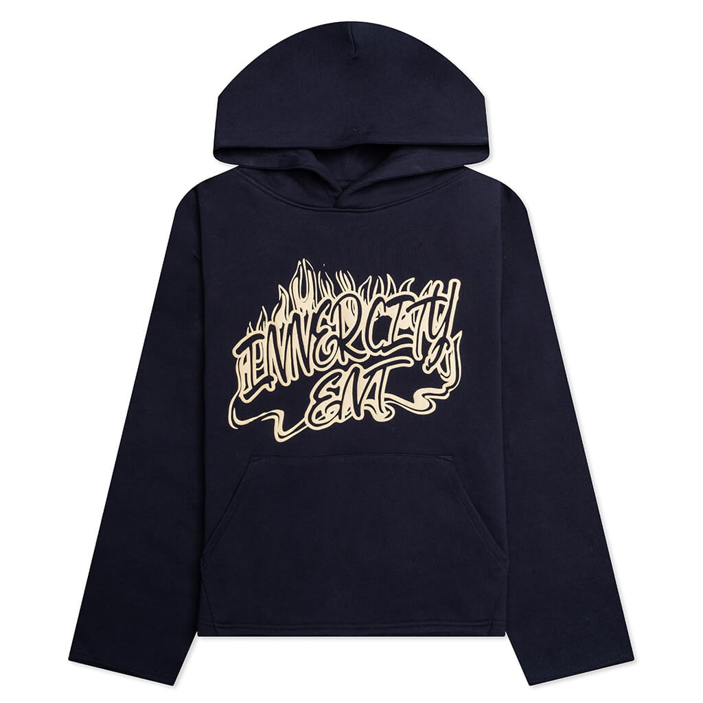 Fire Hoodie - Blue