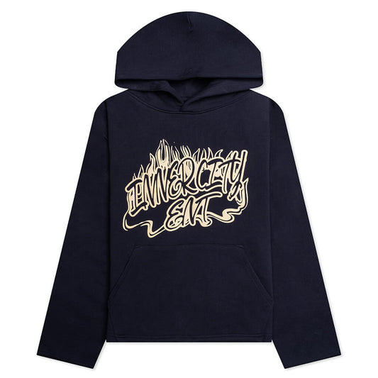 Fire Hoodie - Blue