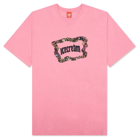 Flag S/S Tee - Sea Pink