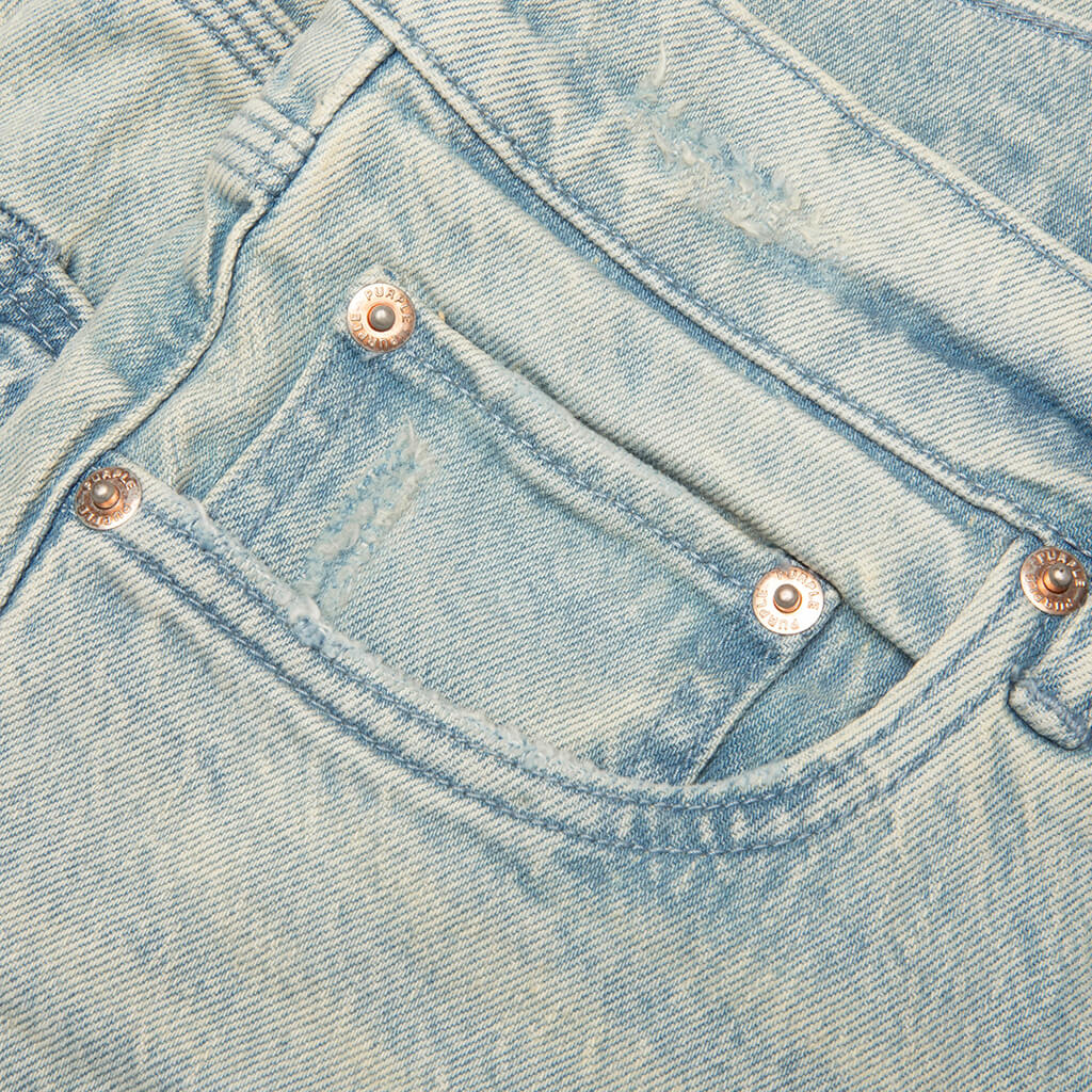 Flare Blowout - Light Indigo
