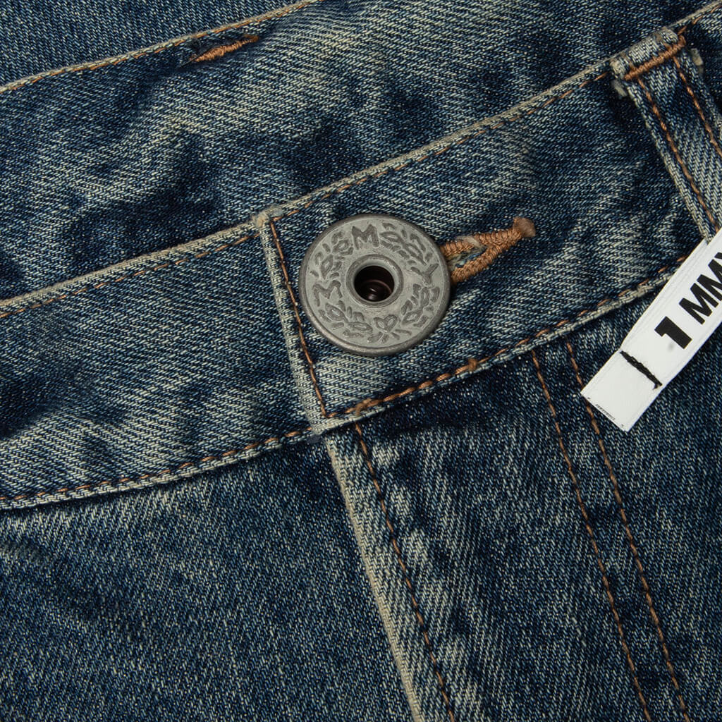 Flare Tapered Jeans - Indigo