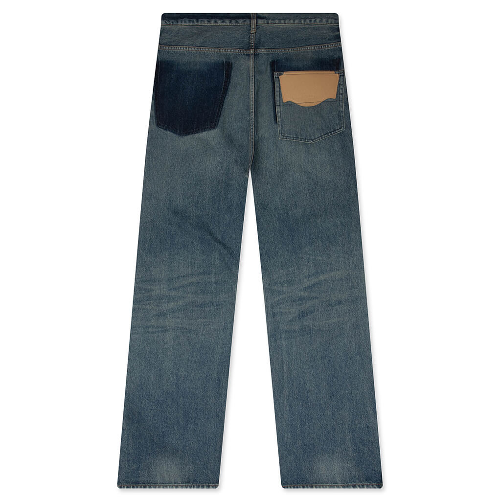 Flare Tapered Jeans - Indigo