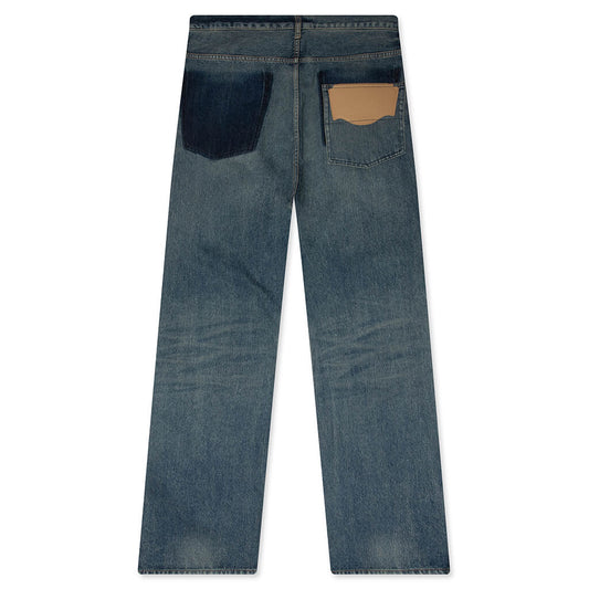 Flare Tapered Jeans - Indigo