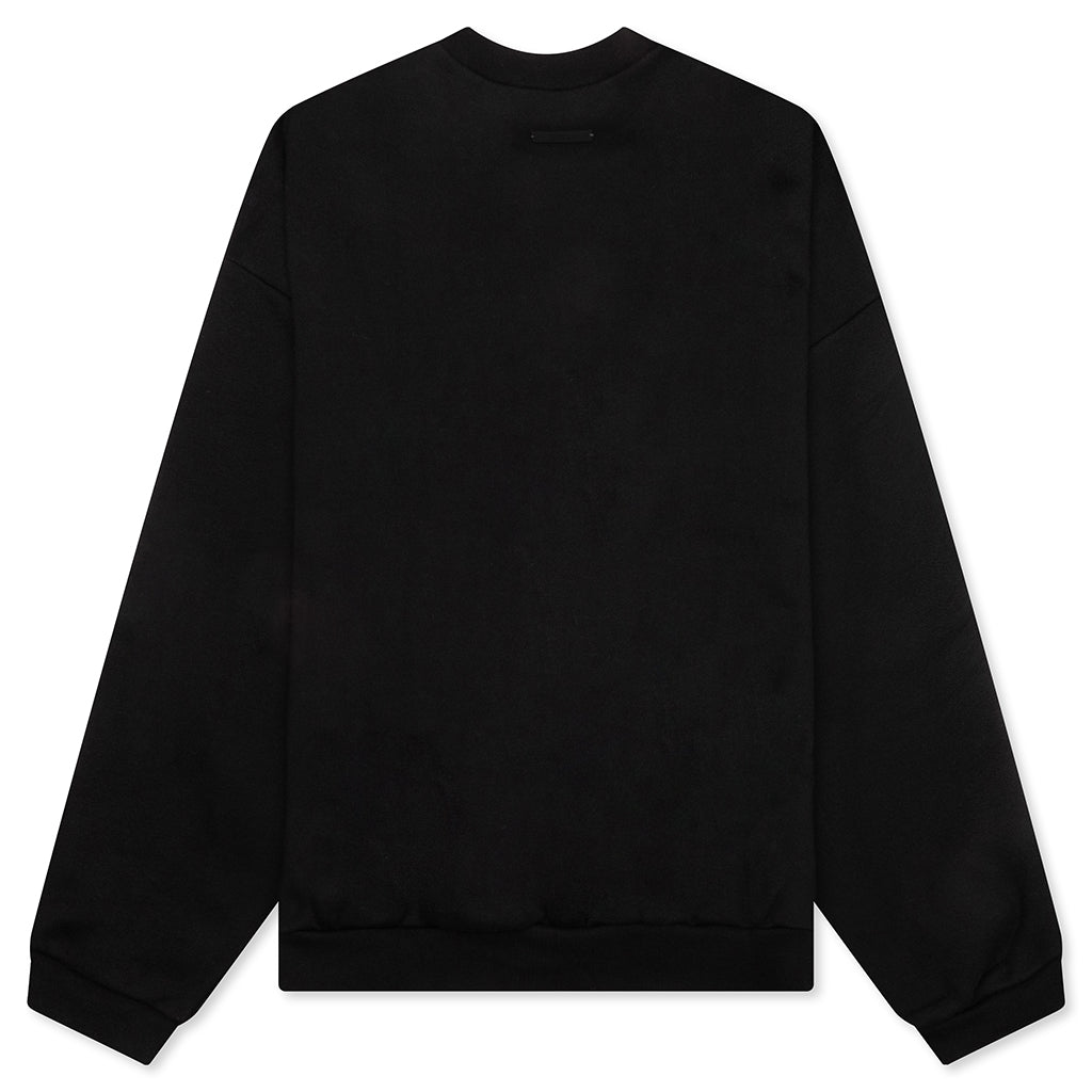 Fleece Crewneck - Black