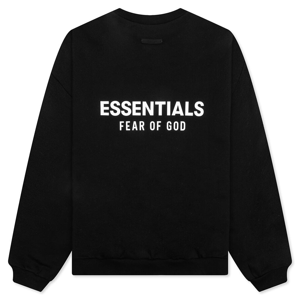 Fleece Crewneck - Black