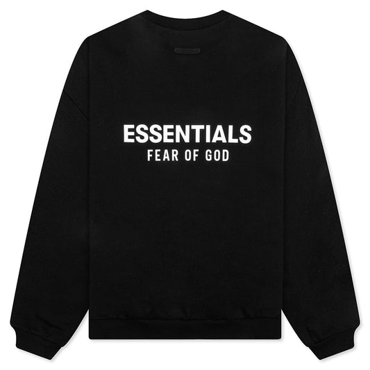 Fleece Crewneck - Black