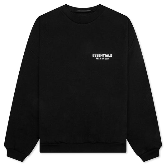 Fleece Crewneck - Black