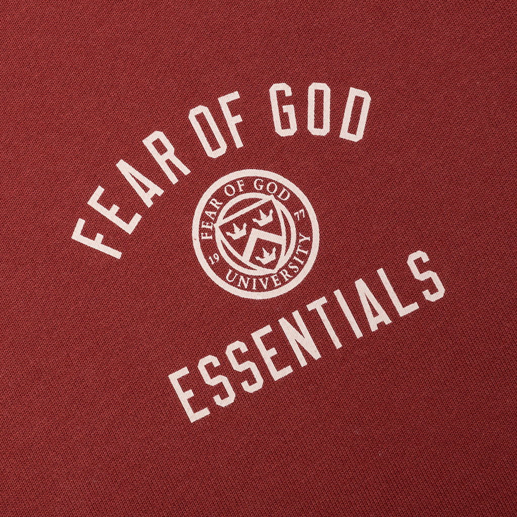 Fleece Crewneck - Crimson