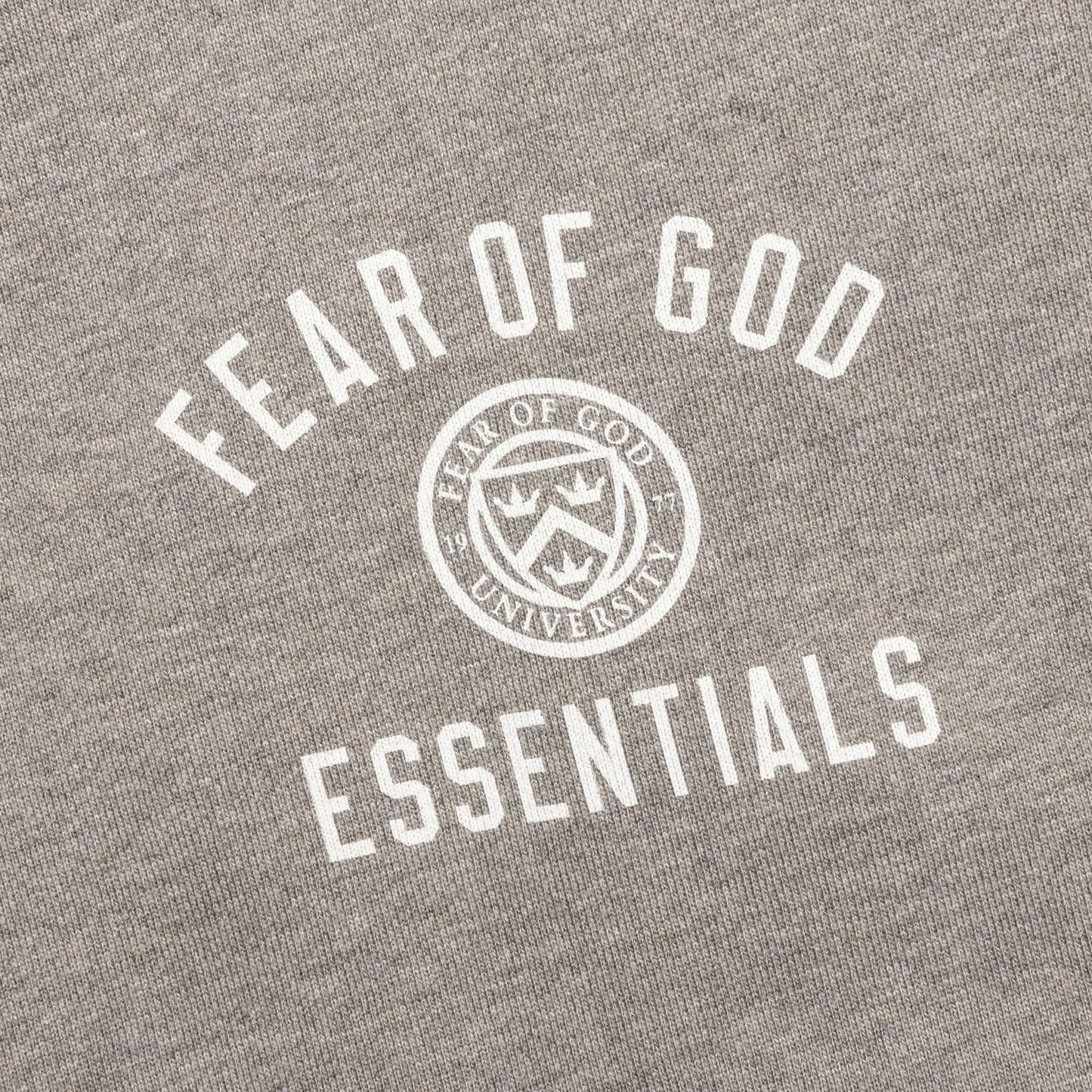 Fleece Crewneck - Heather Gray
