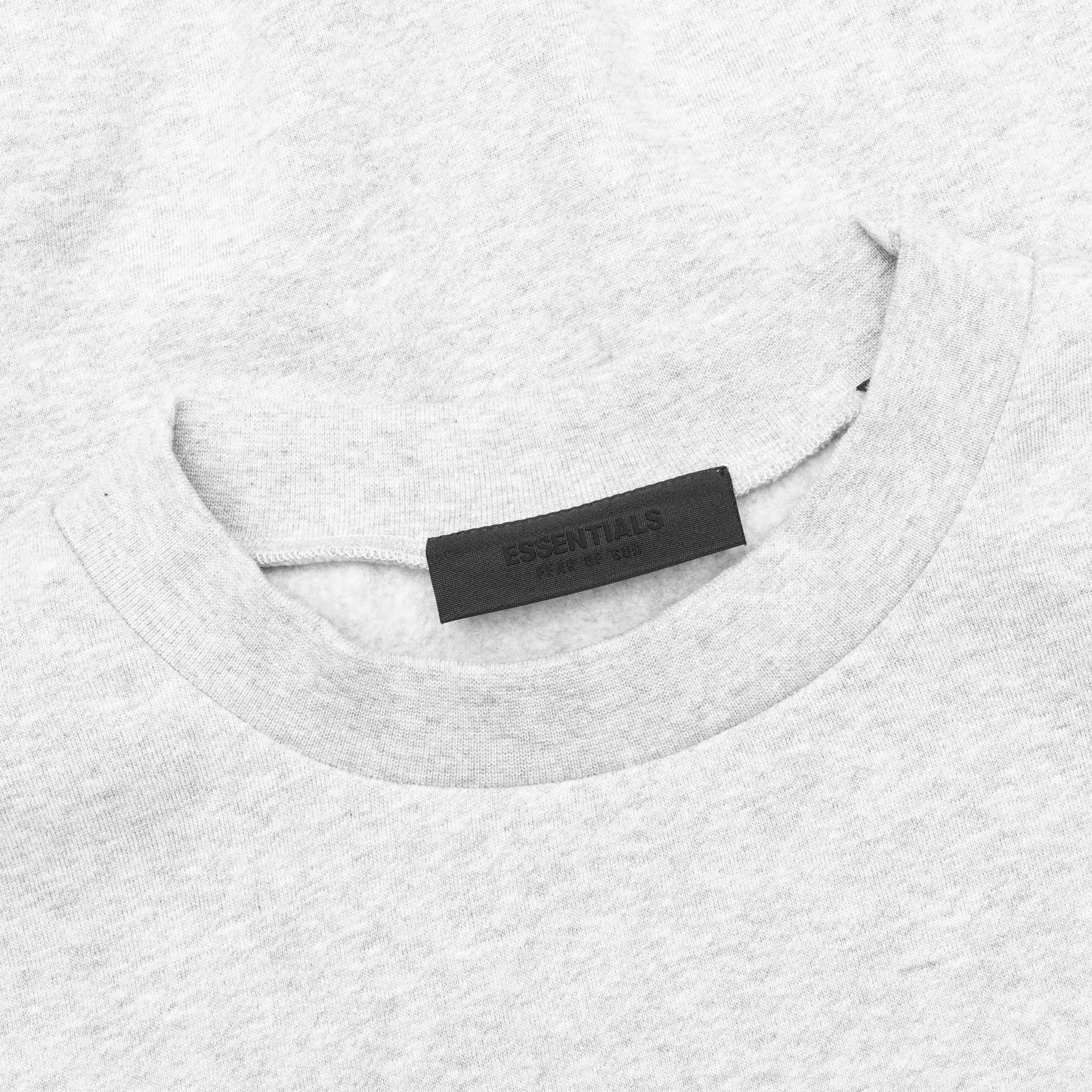 Fleece Crewneck - Light Heather Gray