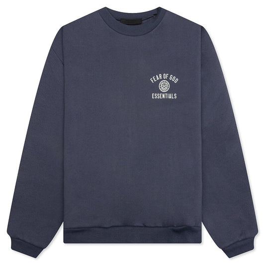 Fleece Crewneck - Marine